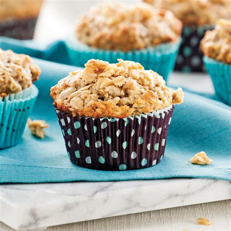 Muffins Aux Bananes Garniture L Avoine Et L Rable Je Cuisine