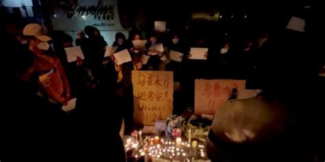 白紙革命／抗議人潮蔓延武漢、北京、成都 高喊「反獨裁、要人權、要自由」 客新聞 Hakkanews