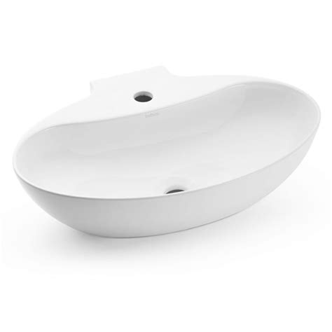 Bathco Tvättställ New Malaga Vit Blank 60 cm Hill Ceramic