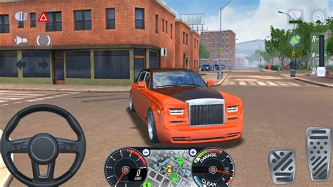 Tiger Orange Rolls Royce Phantom Luxury Car Walkthroughs Taxi Sim