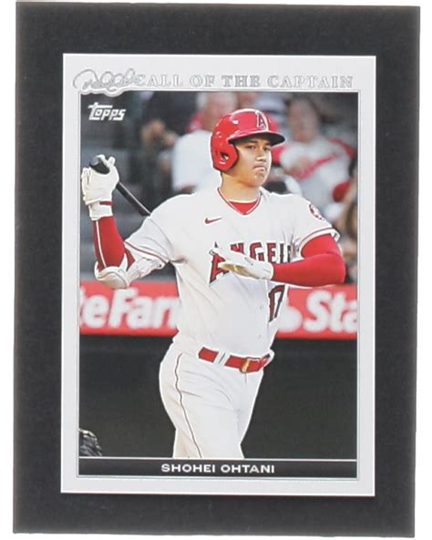 Shohei Ohtani 2022 Topps X Derek Jeter Call Of The Captain 28