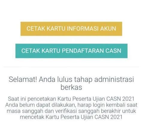 Hari Ini Pengumuman Hasil Seleksi Administrasi Cpns 2021 Dan Pppk