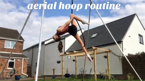 Aerial Hoop Routine Aerial Lyra The Greatest Showman X Pole A Frame Youtube