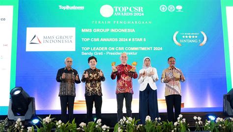 Mhu Mmsgi Borong Penghargaan Top Csr Awards