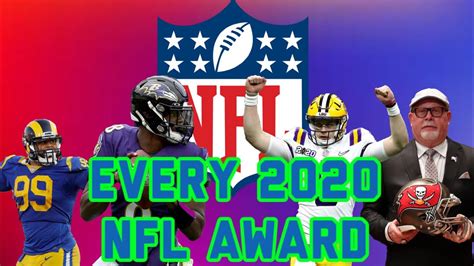 Predicting Every 2020 Nfl Award Youtube