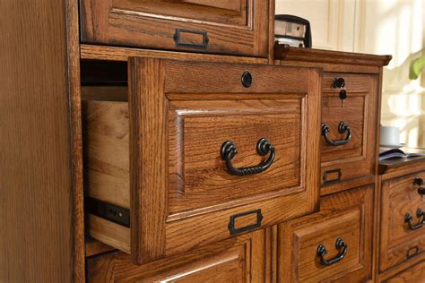 Solid Oak Filing Cabinet 4 Drawer | Cabinets Matttroy