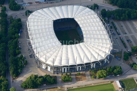 Hamburg Aus Der Vogelperspektive Stadion Volksparkstadion Des