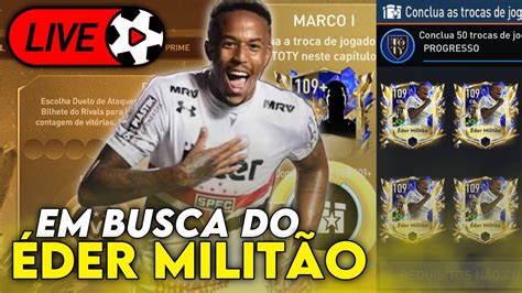 LIVE JOGANDO RIVAIS DO ANO NA BUSCA DO MILITÃO UTOTY YouTube