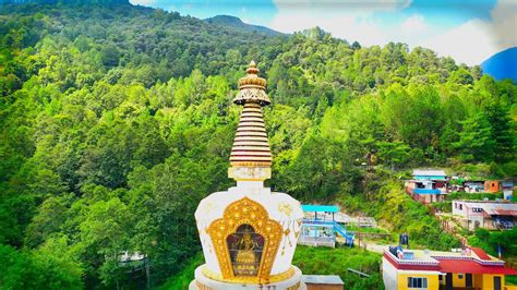 ISKCON temple | Jamchen Stupa | Narayanthan Temple, Nepal 4K - YouTube