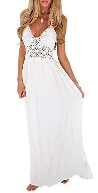 Casual White Beach Dresses Flattering Summer Dresses For