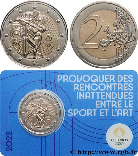 Frankreich Coin Card Euro Le G Nie Jo Paris Blister Bleu