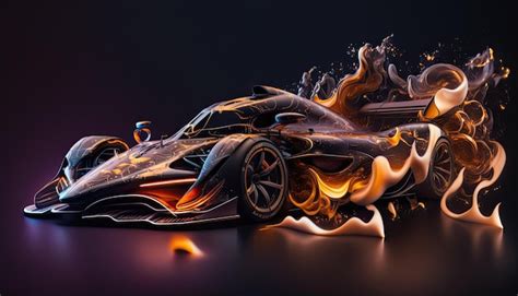 Premium Photo | Wallpaper Of Mclaren Car With Smoke And Galaxy Vibe ...