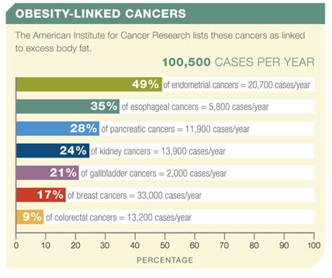 Obesity And Cancer Risk Obesity Could Cause New Cancer Cases