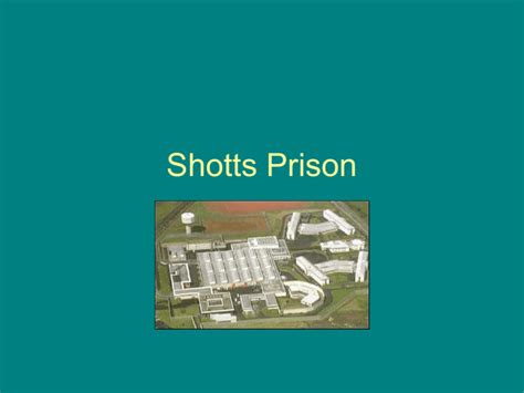 Shotts Prison - eduBuzz.org Learning Network