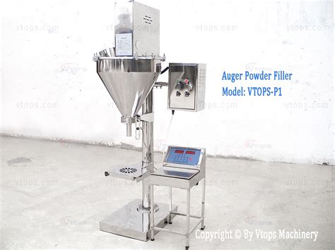 Semi Automatic Powder Filling Machine Vtops P