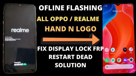 How To Oppo Realme OFLINE Flashing All Oppo Realme MTK Mobile S Free