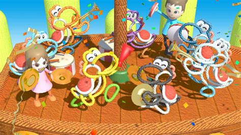 Yoshi's Woolly World images show unused elements