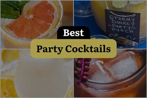 26 Party Cocktails That Will Shake Up Your Night! | DineWithDrinks