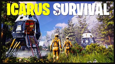 ICARUS SURVIVAL MULTIPLAYER EP1 First Impressions And Getting Started