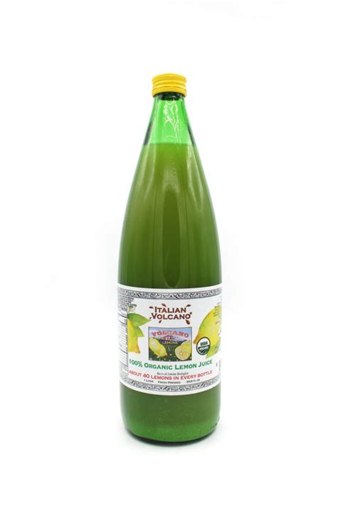 Organic Italian Volcano Lemon Juice 33 8 Oz 2 Pack Products