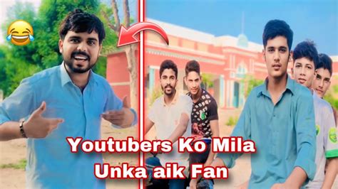 Youtubers Ko Mila Unka Fan Zaheer Abdullah Hukam Anas