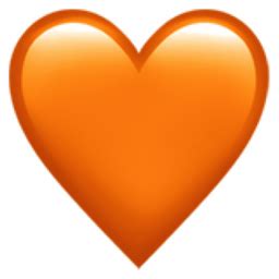 Orange Heart Emoji (U+1F9E1)