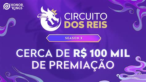 Honor of Kings anuncia Circuito dos Reis Season 2 premiação de