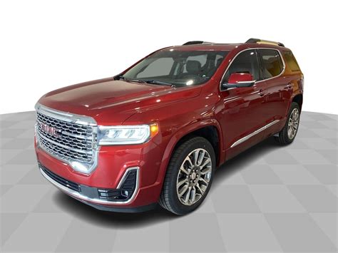 Certified Pre Owned 2021 GMC Acadia Denali SUV In Evansville MZ234013