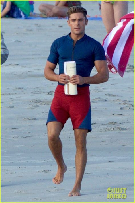 Zac Efron And Alexandra Daddario Hit The Beach For More Baywatch