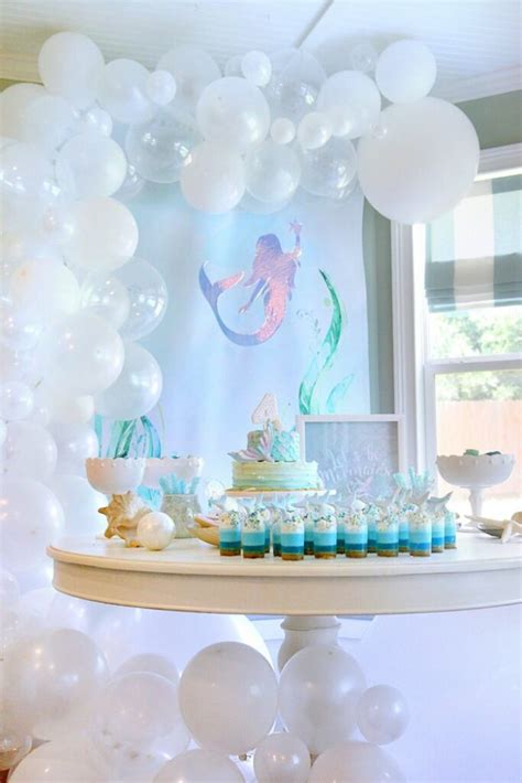 Kara S Party Ideas Mermaid Themed Birthday Party Kara S Party Ideas