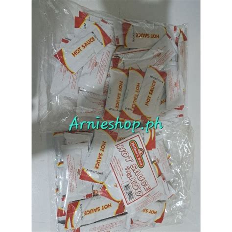 Hot Sauce Sachet Mothers Best Gx Pcs Shopee Philippines