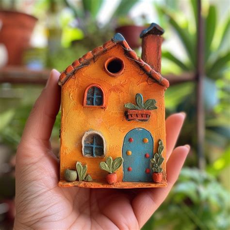 Clay Miniature Cape Cod Houses For Seaside Serenity In 2024 Clay Miniatures Polymer Clay