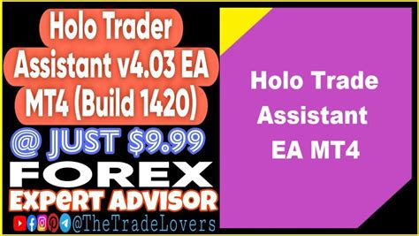 Holo Trade Assistant Ea Mt4 Works On Build 1420 Forex Robot Mt4