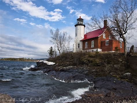 Eagle Harbor Lighthouse Lighthouses Of Upper Peninsula Of Michigan