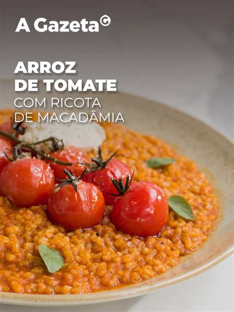 Arroz De Tomate Ricota De Macad Mia