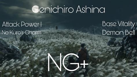 Sekiro Genichiro Ashina AP1 Base Vit Charmless DB NG YouTube