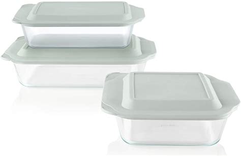 Amazon Pyrex Deep Pack Glass Baking Dish Set X X