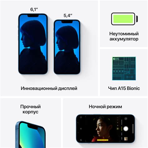 Смартфон Apple Iphone 13 Mini 256gb Синий купить по выгодной цене с