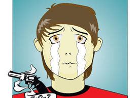 sad character  vector  freeimages