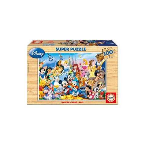 Educa Houten Puzzel Disney Familie 100 Stukjes EVOLD