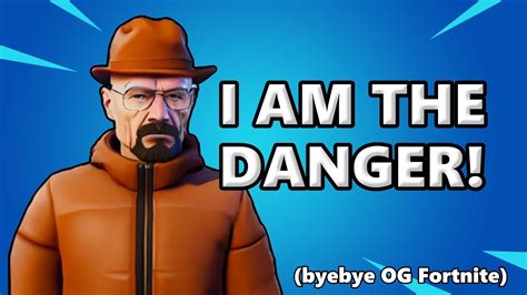 I Became Walter White In Fortnite Youtube