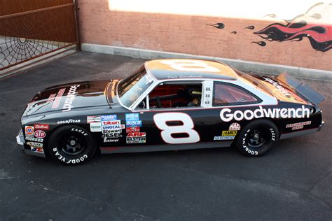 The First Black And Silver Dale Earnhardt Stock Car Just Sold For