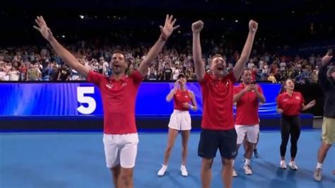 Video As Recibi Novak Djokovic El A O Nuevo Justo Tras Ganar En