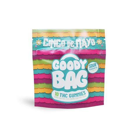 11 Sour Margarita 10pk 100mg Cbd100mg Thc Goody Bag Gummies