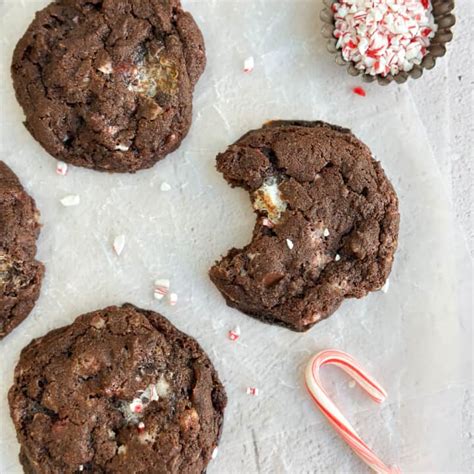 Peppermint Hot Chocolate Cookies The Salted Sweets