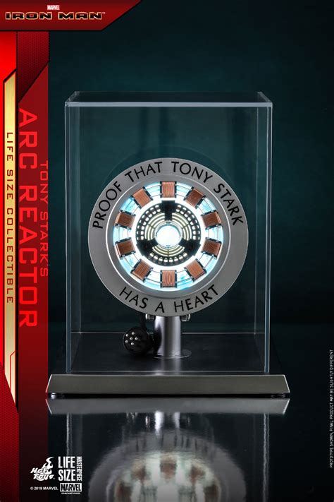 Hot Toys LMS 12 Iron Man Tony Starks Arc Reactor Hot Toys Complete Checklist