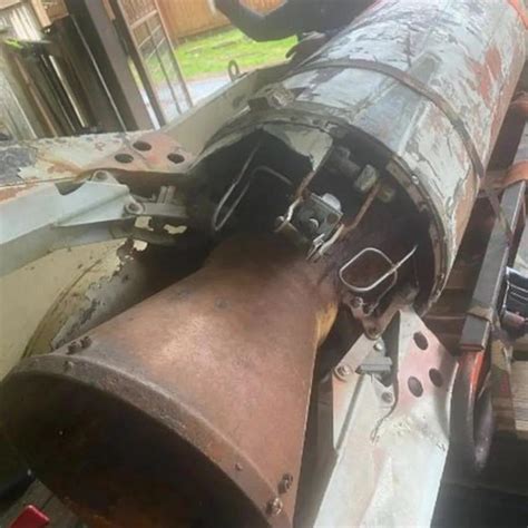 Nuclear missile found in US man’s garage