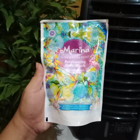 Marina Brightening Body Wash Sabun Cair Refill Lazada Indonesia