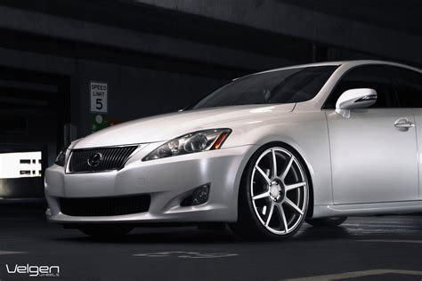 Full Shoot Lexus Is On Vmb Matte Silver Velgen Wheels