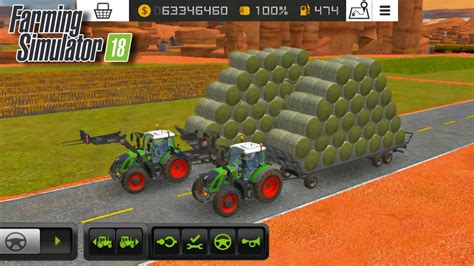 Fs Selling Grass Making Round Grass Bales Farming Simulator